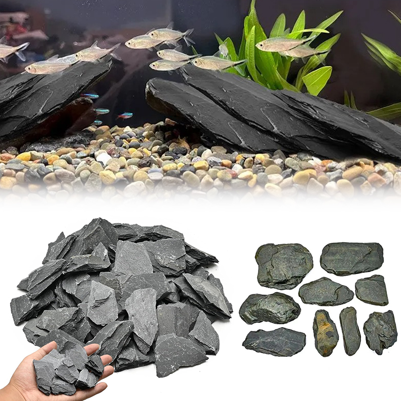 Aquarium Fish Types - Kit de pierres paysagères pour aquarium