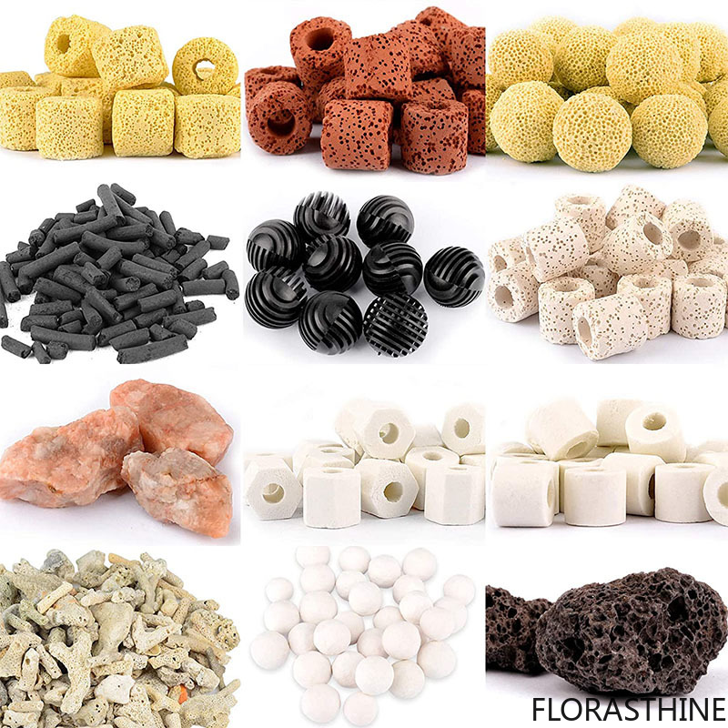 Aquarium Fish Ball - Médias filtrants pour aquarium, anneaux en