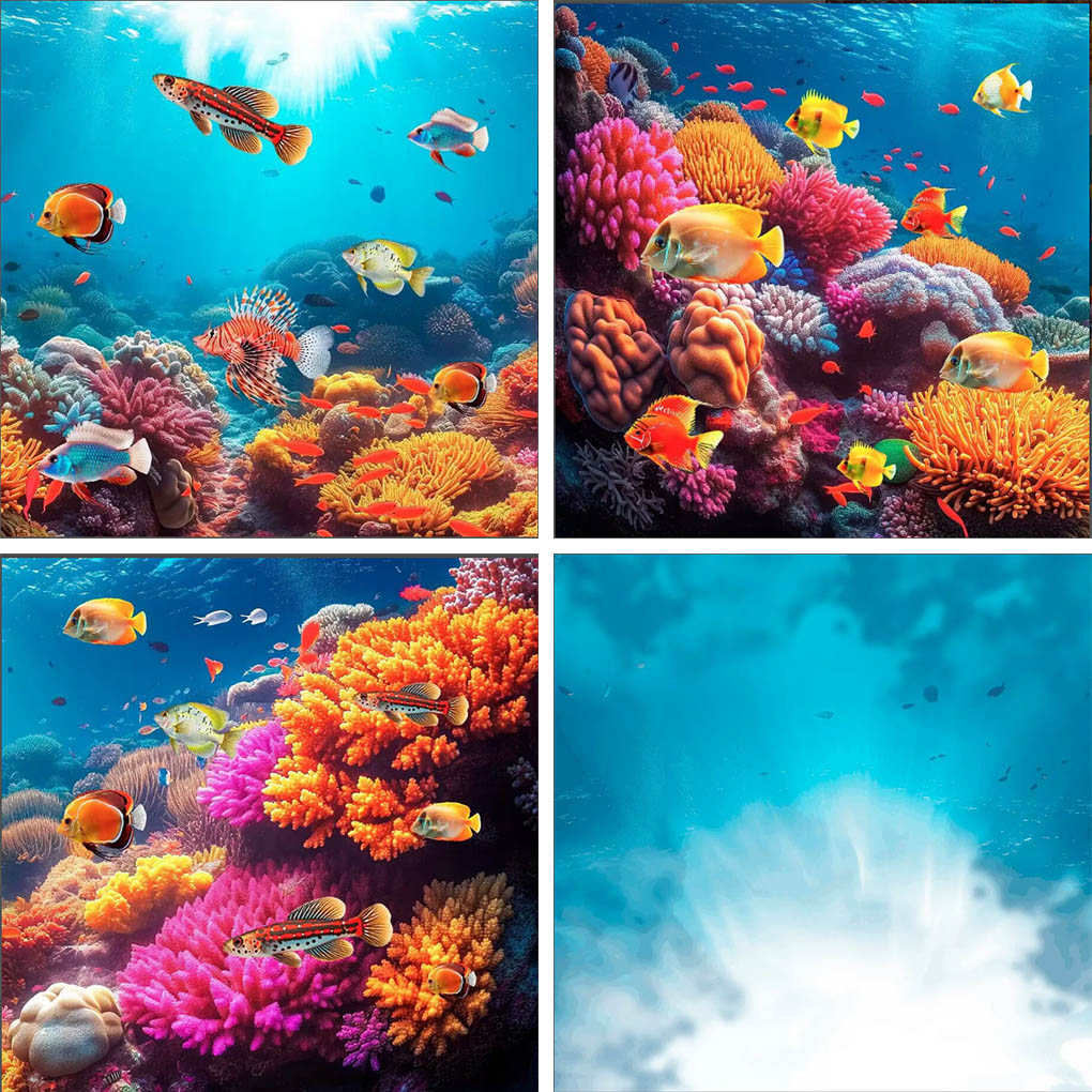 Aquarium Fish World - Mehofond – toile de fond pour