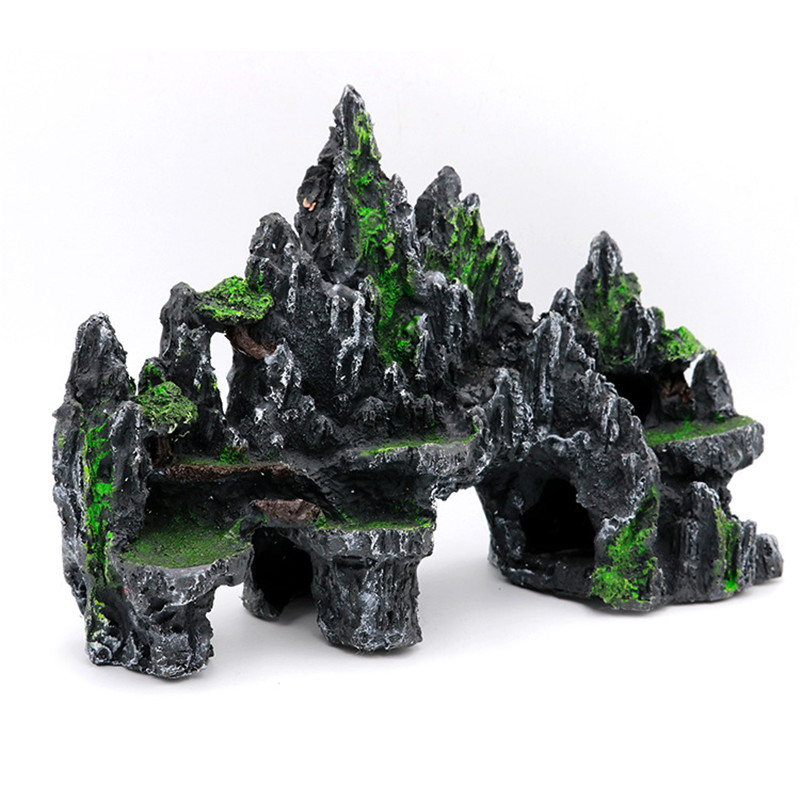 Aquarium Xxl - Décorations d'aquarium de rocaille de très