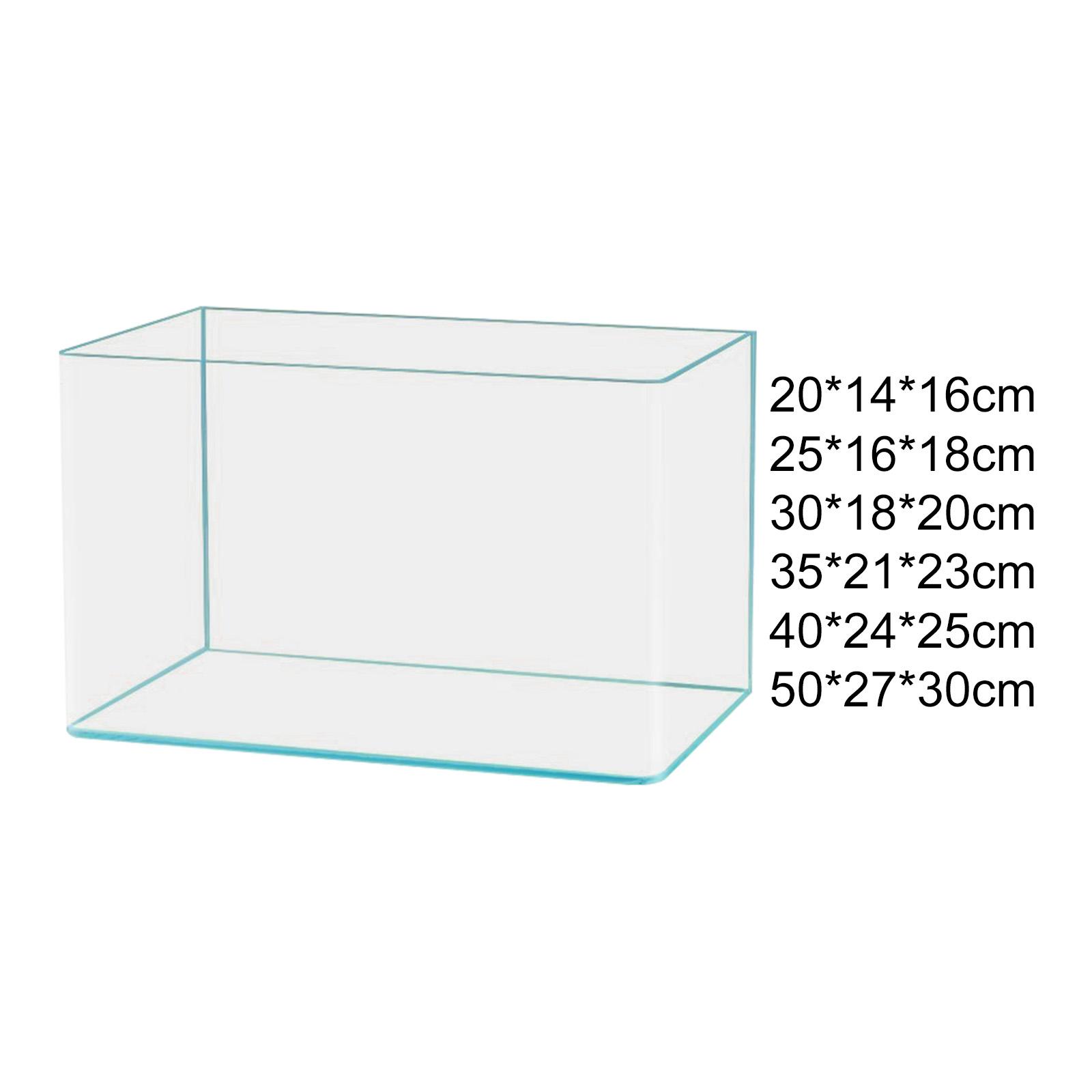 Aquarium Xxl - Décoration d'aquarium en verre transparent, facile