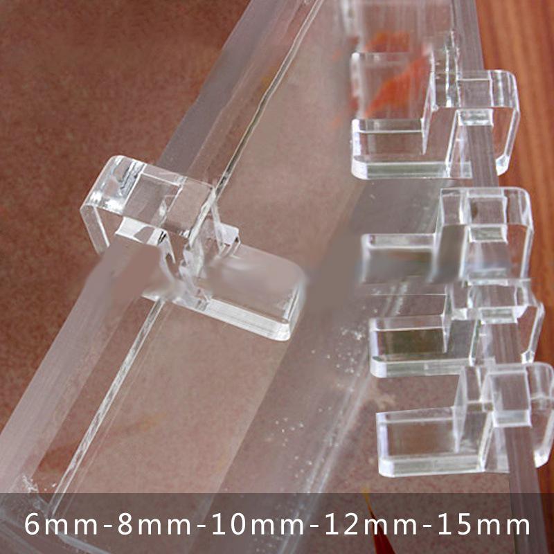 Aquarium Mini Fish - Lot de 10 supports de fixation