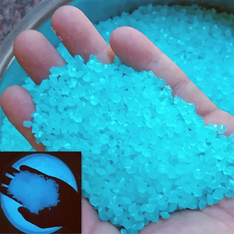 Aquarium Fish Types - 1000 pièces 3-5mm sable lumineux lueur