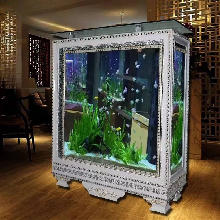 Aquarium Xxl - Aquarium en verre avec écran barrière
