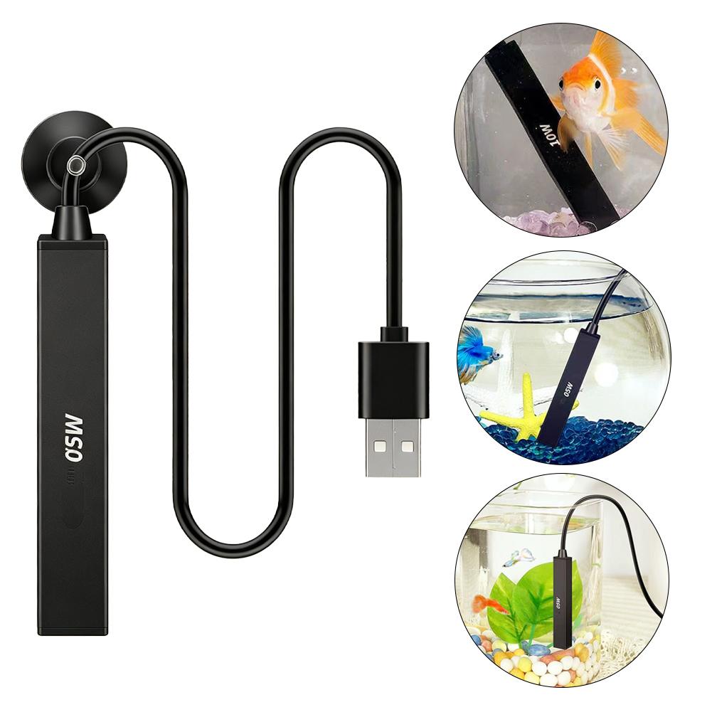 Aquarium Mini Fish - Mini chauffe-eau USB 5V pour aquarium,