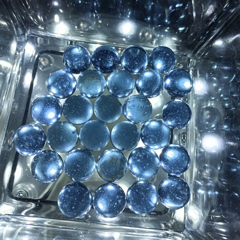Aquarium Fish Types - Billes de verre colorées 14/16/17 mm