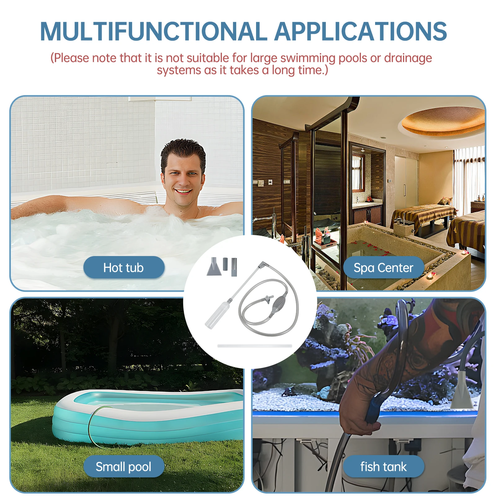 Aspirateur de bain à remous 10 - Aquarium Fish House avis et prix