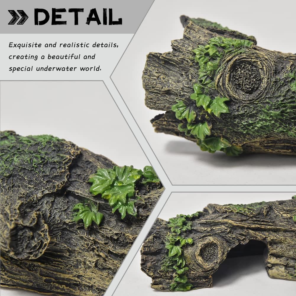 Tunnel d'arbre creux d'aquariu - Aquarium Fish Cichlid avis et prix
