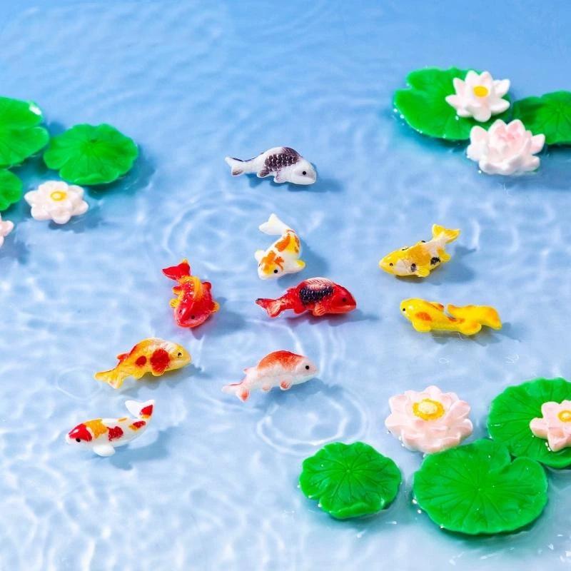 Mini figurines de poissons Koi - Aquarium Mini Fish avis et prix