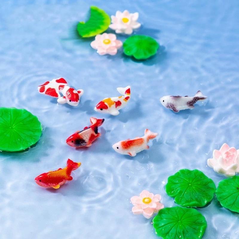 Mini figurines de poissons Koi - Aquarium Mini Fish avis et prix