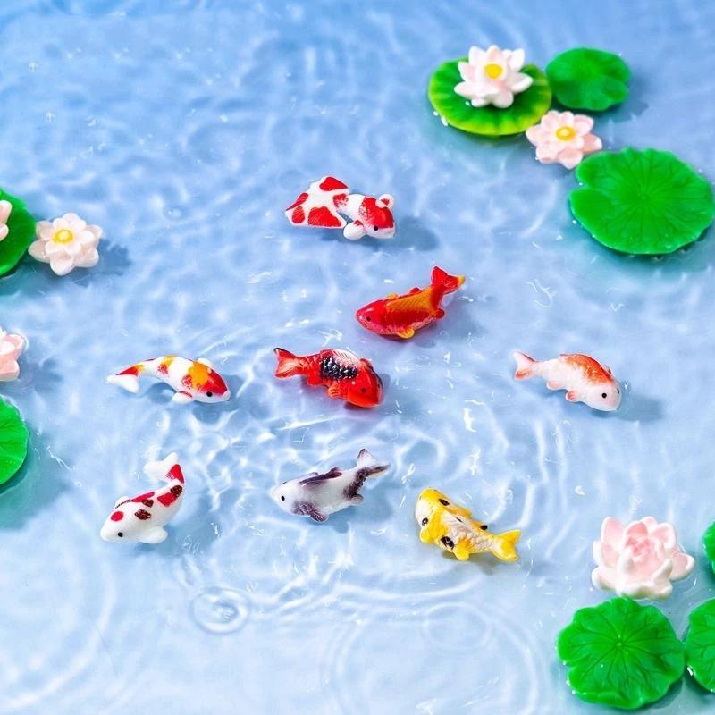 Mini figurines de poissons Koi - Aquarium Mini Fish avis et prix