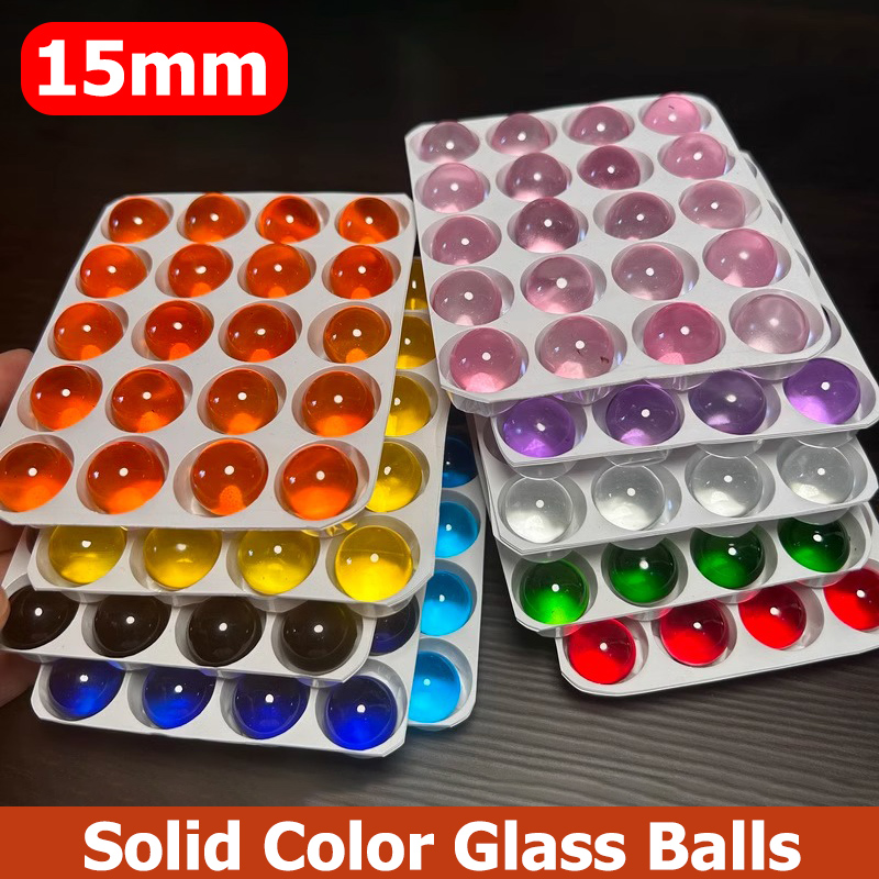 Boules de verre de couleur uni - Aquarium Fish Ball avis et prix