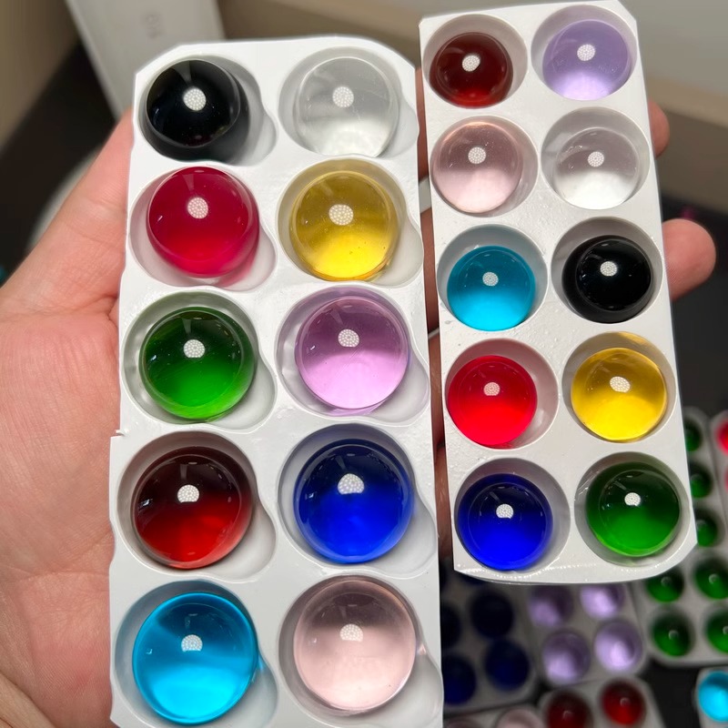 Boules de verre de couleur uni - Aquarium Fish Ball avis et prix