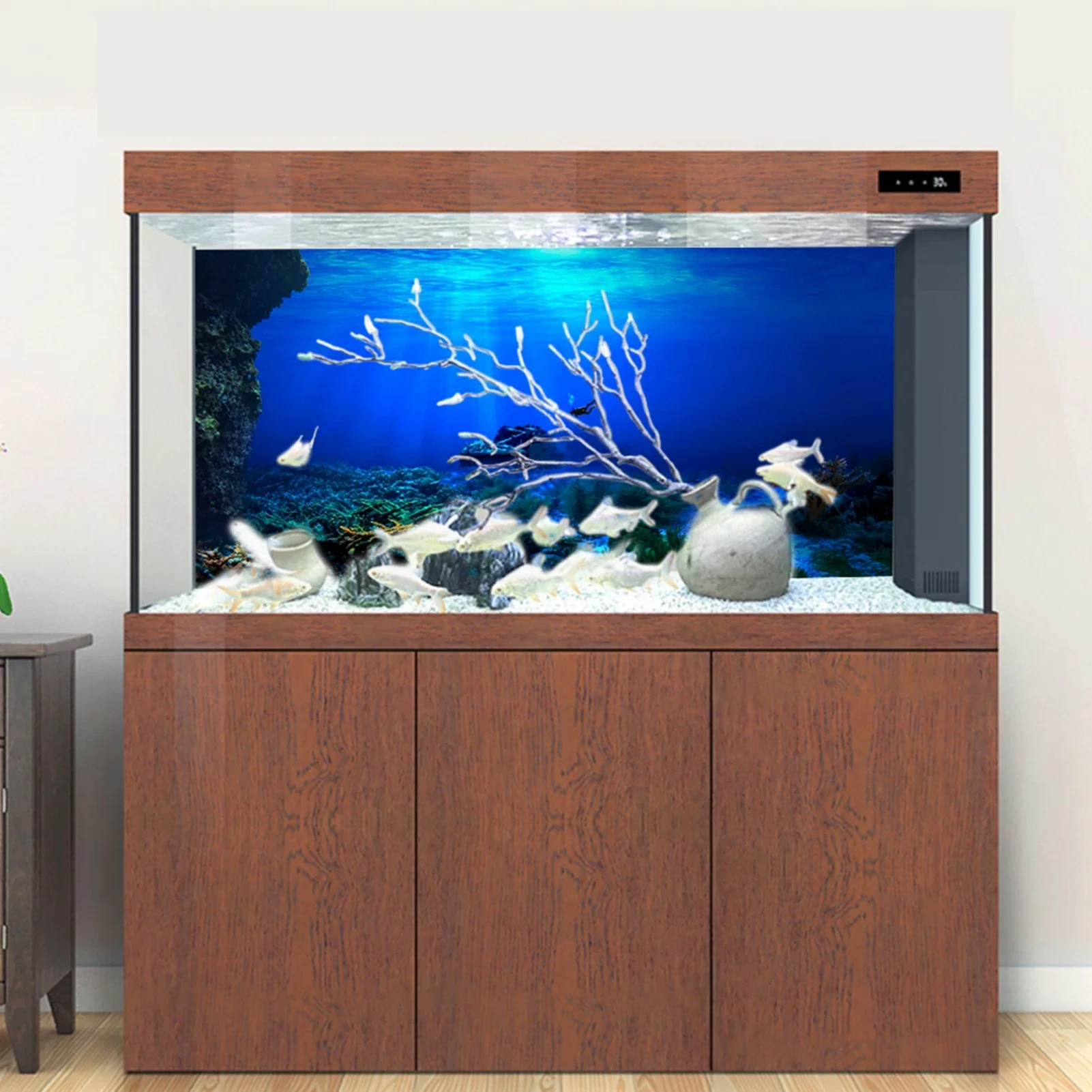 Affiche de fond d'aquarium de  - Aquarium Fish World avis et prix
