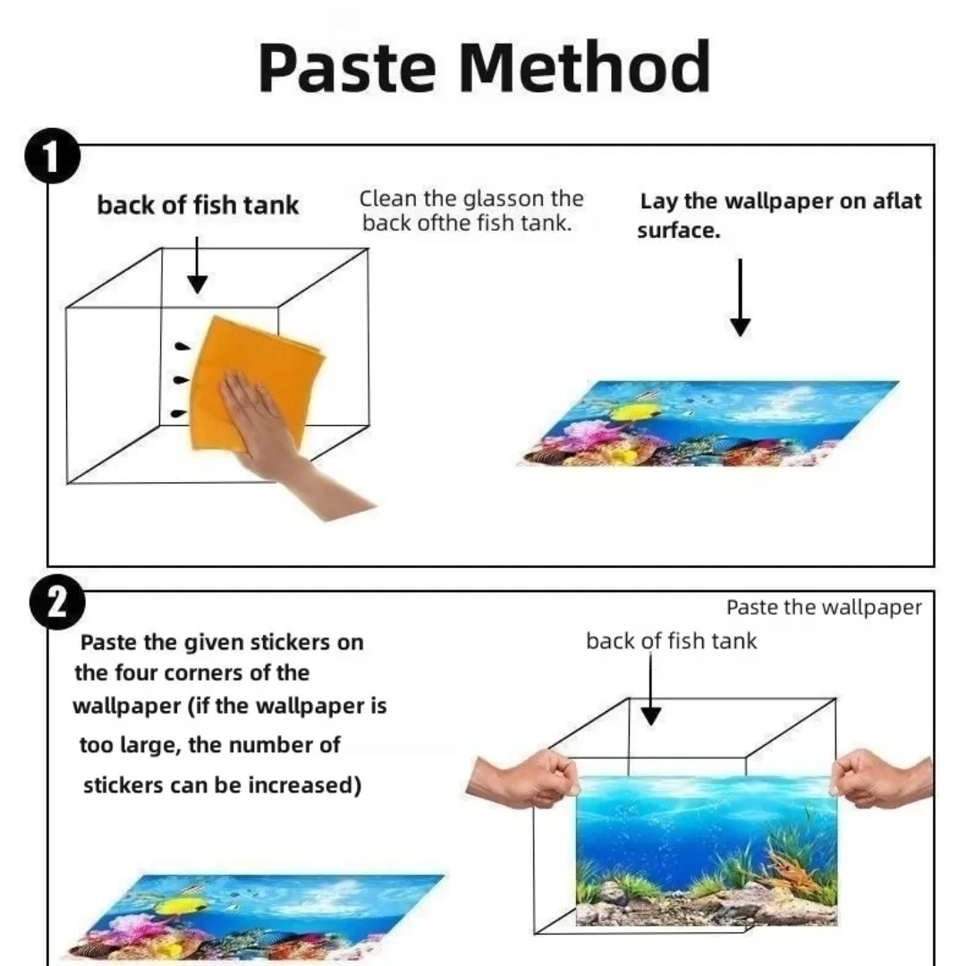 Autocollant 3D de Fond d'Aquar - Aquarium Fish Cichlid avis et prix