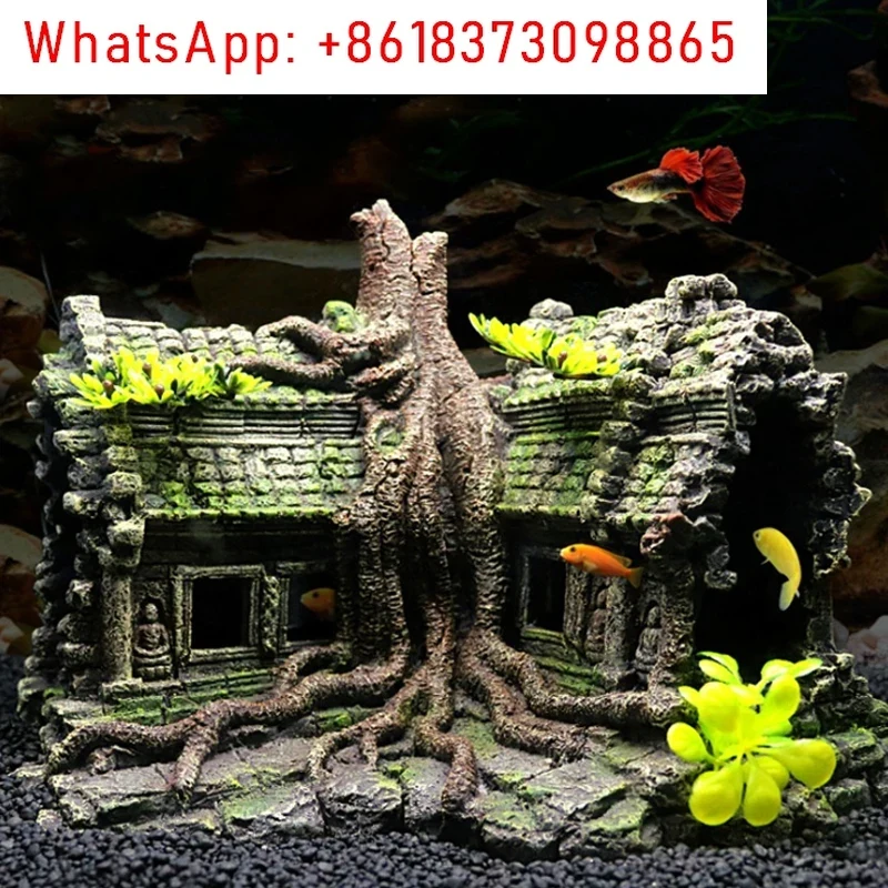 Décoration d'aquarium en résin - Aquarium Fish House avis et prix