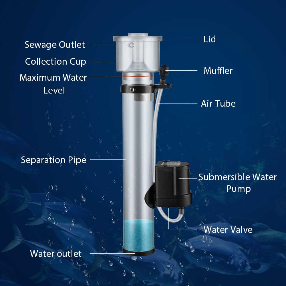 Écumeur de protéines pour aqua - Protein Skimmer Reef avis et prix